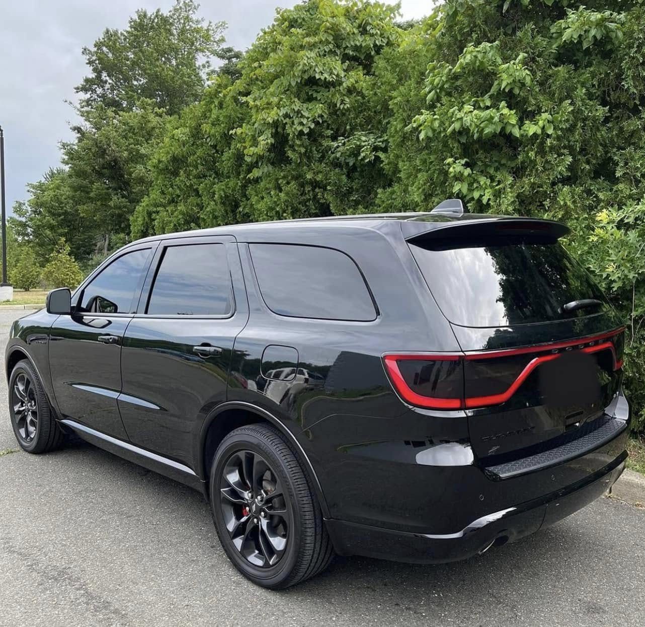 Dodge Durango rear with 5 percent tint